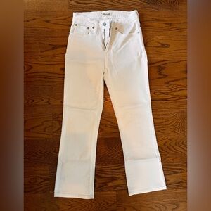 Madewell Cali Demi Boot Denim Jeans